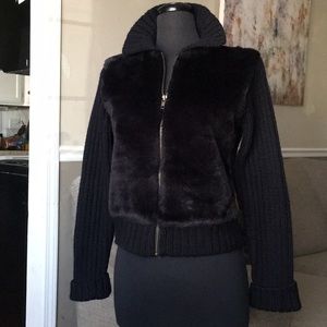 🔥French Connection zip up sweater size wmns M.